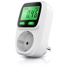 Bearware EL Strom Energiekostenmessgerät 2 Tasten (grün) Display 3680 W