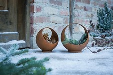 Pflanz-Kugel  2er-Set,  Blumen