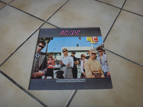 Dirty deeds done - lp, "