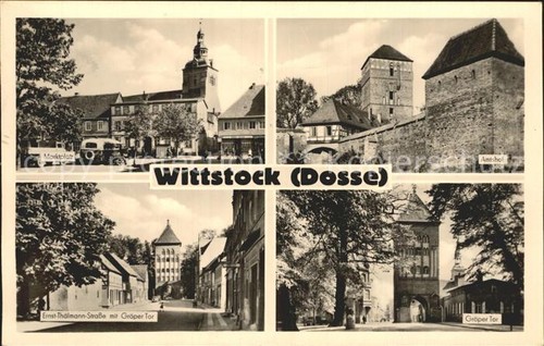 Wittstock marktplatz amtshof - wittstock,