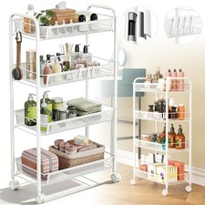 Metall Rollwagen Regal 4