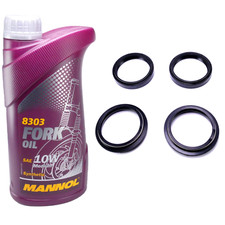 Gabelsimmerringe + ÖL Set für KTM Freeride 350 4T 2012-2014