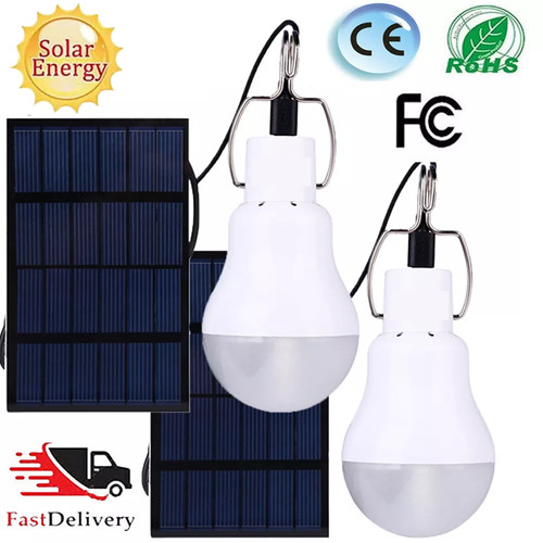 2er led solar lampe - 2er,