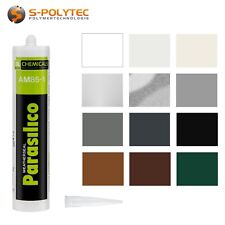 Profi Silikon Parasilico 310ml Kartusche Dichtstoff Sanitär Küche Naturstein