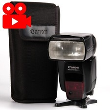 [NEUWERTIG/getestet] Canon Speedlite 580EX II Hochleistungsblitz GN58 aus JAPAN