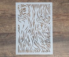 Schablone Holz Muster Maserung