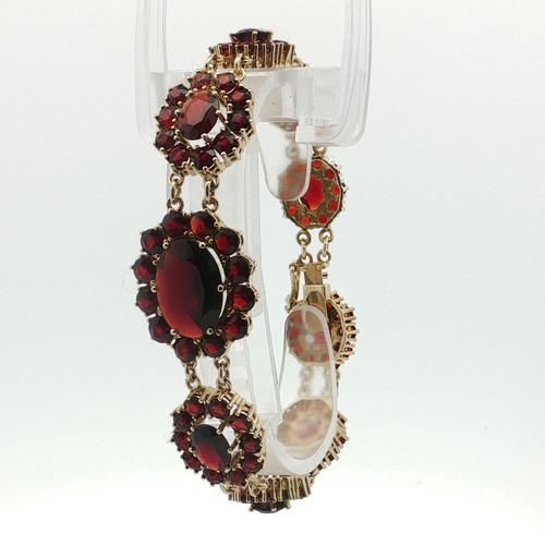Granat armband 333er - in,