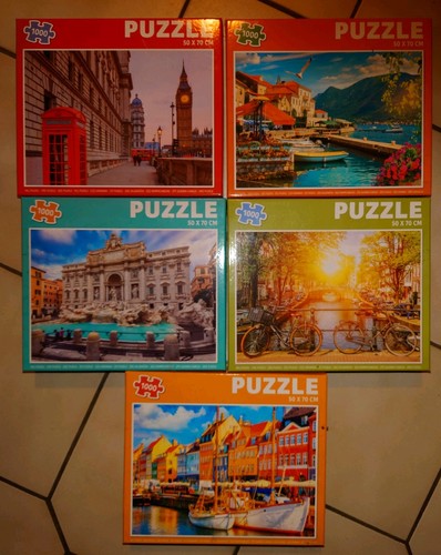 Puzzle konvolut 1000 teile - puzzle,