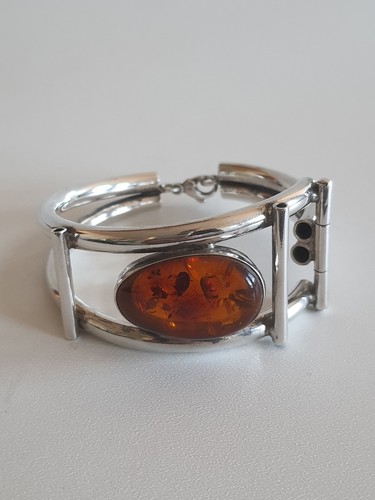 Art deco bernstein cabochon - deco,