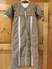 Schlafsack  Julius Zöllner Prima Klima Braun Beige mit Luftlöchern  74-103 cm