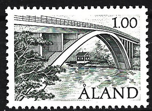 Aland färjsund brücke - -, färjsund-brücke