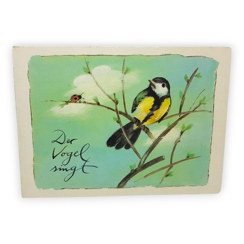 Der vogel singt pappbilderbuch - singt,