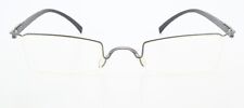 MARKUS T Brille ND 000763 26S New Design Square Minimal Grey Titan Black Temples