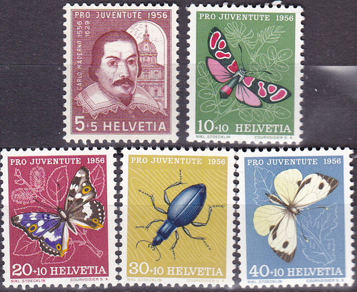 Schweiz 1956 632 - 1956,, 632-36,
