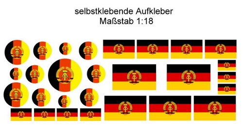 Nva modellbau aufkleber set - nva, modellbau-aufkleber-set