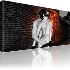 Erotik Rotes Licht Bild auf Leinwand Fotodruck Einteilige Wandbilder