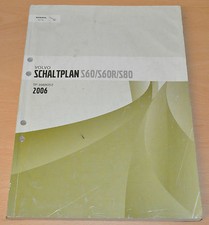 Werkstatthandbuch Volvo Schaltplan 2006 S60 S60R S80  Stand 06/2005