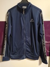 Kappa Sportjacke Trainingsjacke Dunkelblau Gr. M