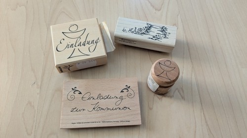 Stempel holzstempel - 4,