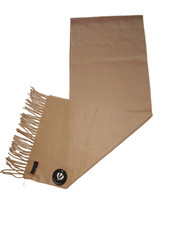 FRAAS Cashmink® Damen Herren Schal mit Fransen Camel-Braun NEU!