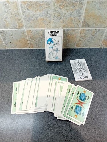 Vintage 1993 egyptian tarot - vintage,