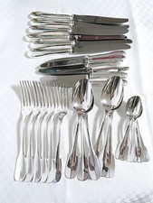 6 Personen Besteck Christofle Cluny 30 Teile in Bestzustand