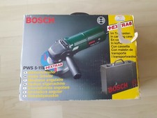 Bosch Winkelschleifer PWS 5-115 im Blechkoffer