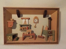 ++ 3D Holzbild Werkstatt  -