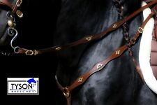 Vorderzeug Jose Spanisch Barock Show Schwarz Braun VB WB XF XXF Kaltblut Tysons 