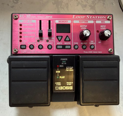 Boss digital dual - rc-30, track