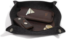 Taschenleerer Schlüsselablage Handyablage aus Merino Wollfilz