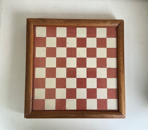 Vintage spielset für schach - spielset,