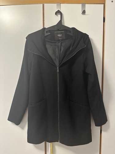 Only mantel mit - mit, schwarz