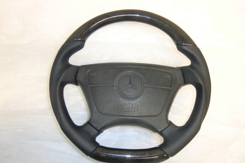 Holzlenkrad amg mercedes w124 - amg,
