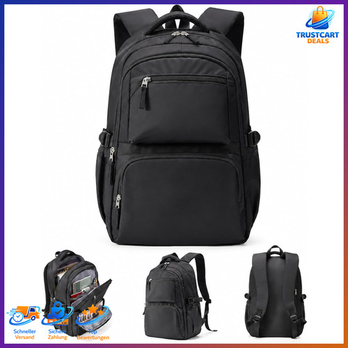 Schulrucksack uni wasserdicht - schulrucksack,