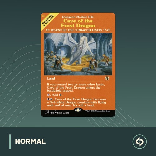 Mtg cave the frost - |,