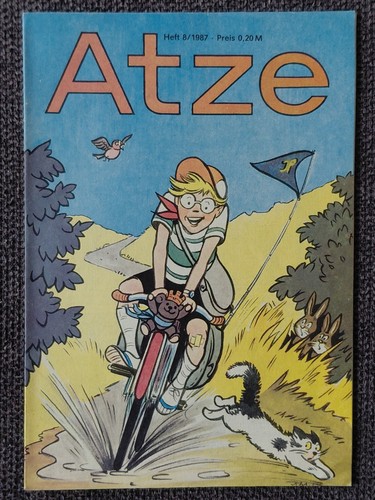 Atze heft ddr comic - atze,