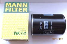MANN WK 731 FILTER