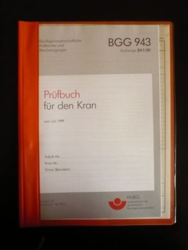 Uvv prüfbuch nachweis für - uvv,