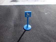 Siku Plastik  Schild Verkehrs- Zeichen V 242 Wildwechsel nach 200 Metern