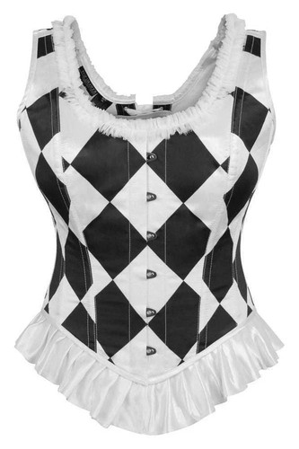 Black white diamond - black,