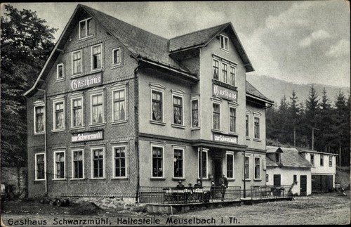 Meuselbach schwarzmühle - ak,