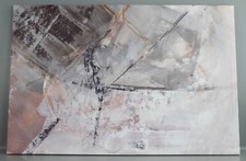 Abstraktes XL Bild Leinwand Leinwandbild Kunstdruck Leinwanddruck 120 x 80cm M-7