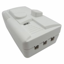 LED Fußdimmer weiß Dimmer Schnurdimmer 1-100W Halogen 300W Kabeldimmer Stehlampe