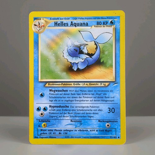 Helles aquana pokemon - pokemon, karte
