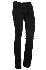 Pepe Jeans Venus Straight Fit Low Waist Stretchjeans Damen Denim Schwarz