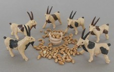 Ziege Ziegenherde 6 Stück 4