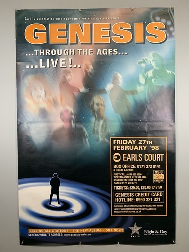 Genesis poster original promo - genesis,