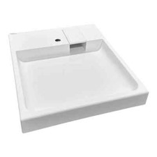 Fiberglas Waschbecken 60x70 cm