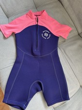 Watery Neoprenanzug Kinder Größe 104 4Jahre Blau/Rosa Neoprenanzug Neuwertig